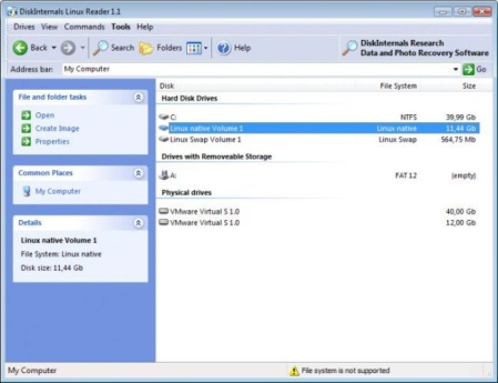 DiskInternals Linux Reader 4.6.6.11
