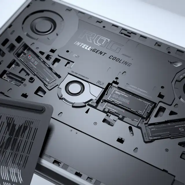 Asus ROG muestra la Capacidad de Expansión del Portátil Strix SCAR 2025