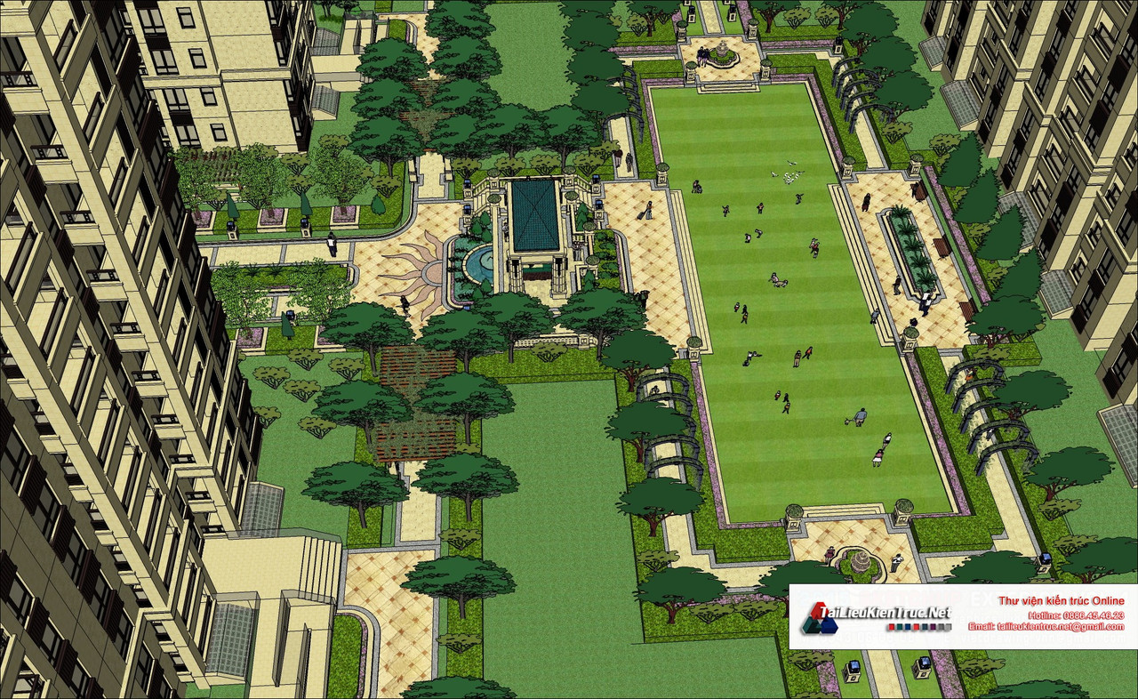 9-model-phoi-canh-3d-file-sketchup-biet-thu-lau-dai-phap-co68 (1