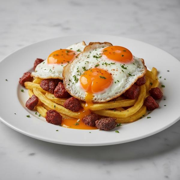 Huevos Rotos Con Chistorra