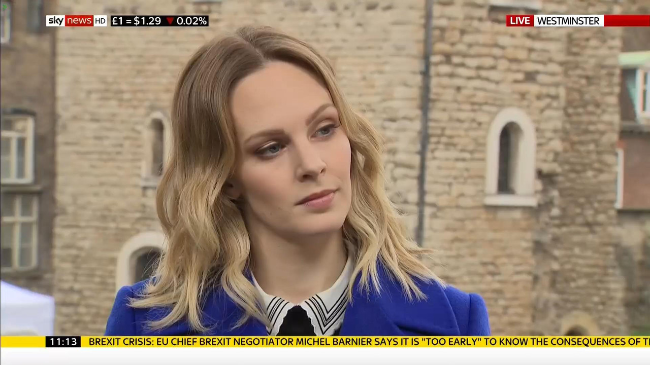 16 January - 11.00.00 - Sky News. Colin Brazier and Jayne Secker