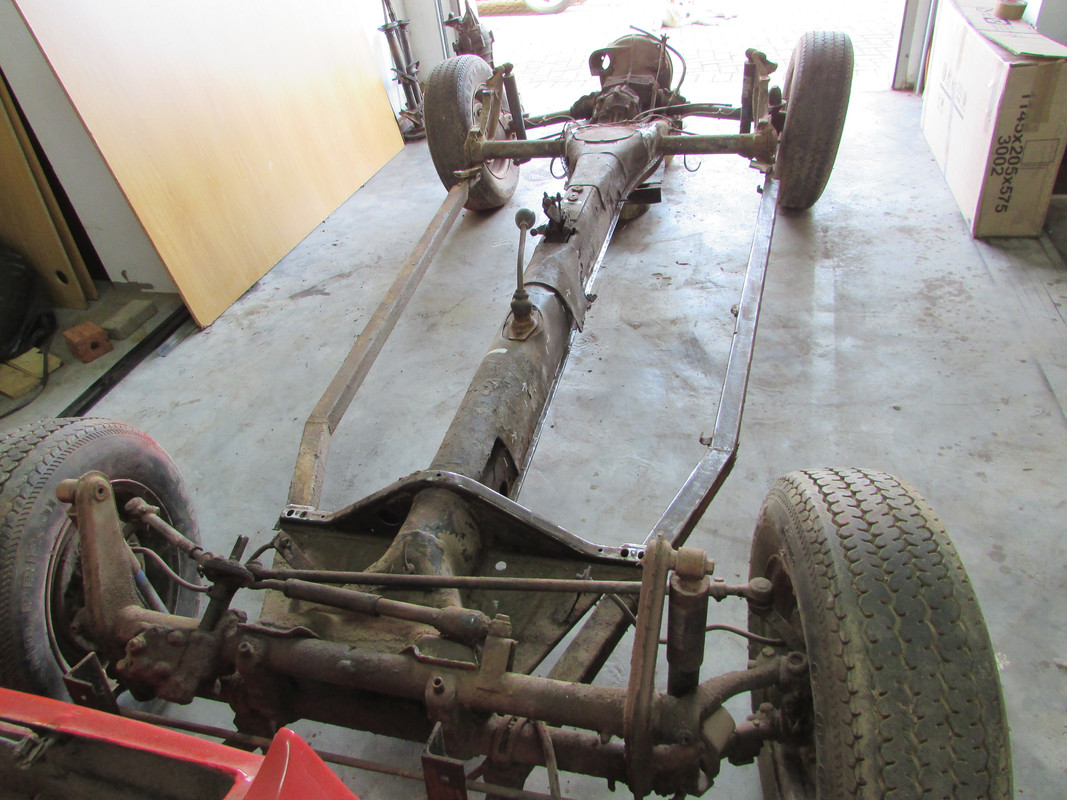 Chassis strip down for pans(6)
