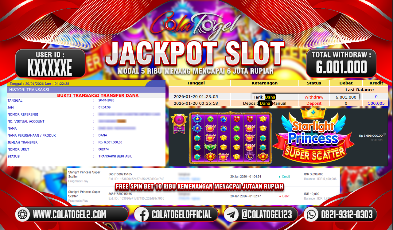 JACKPOT SLOT GACOR!!