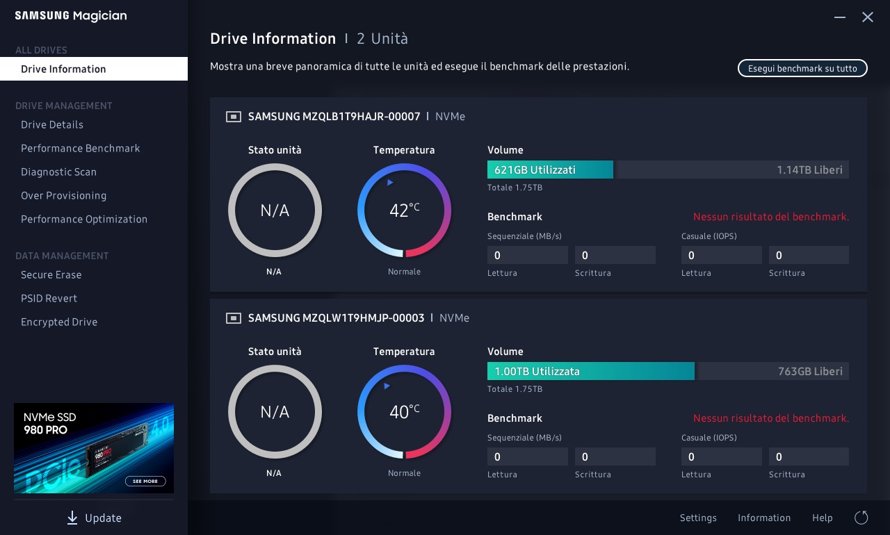 Samsung Magician SSD Software 8.0.0.900 Untitled