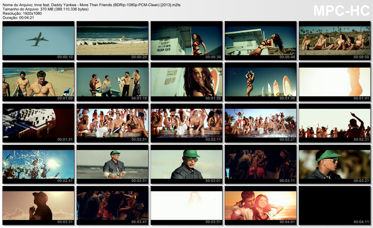 Inna feat. Daddy Yankee - More Than Friends (BDRip-1080p-PCM-Clean) [2013]