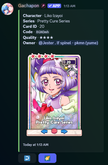 p20 seasonal liko izayoi
