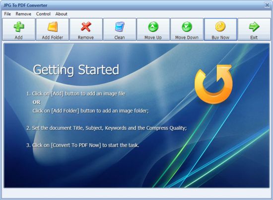 JPG To PDF Converter 4.5