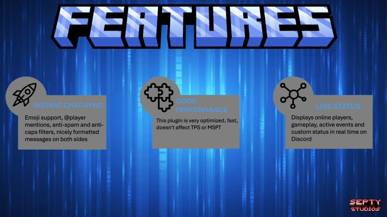ST | MineCord | SpigotMC - High Performance Minecraft Software