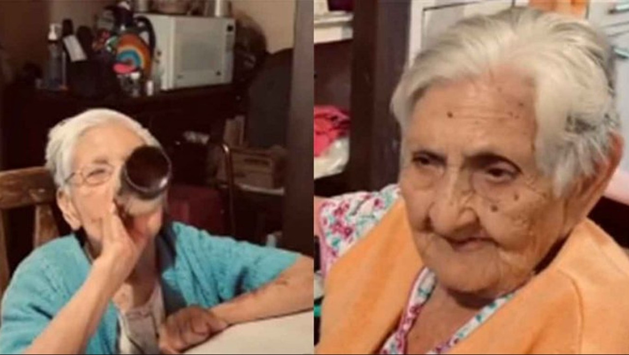 Abuelita de 83 años se gasta toda su pensión en cerveza y su reacción conmueve