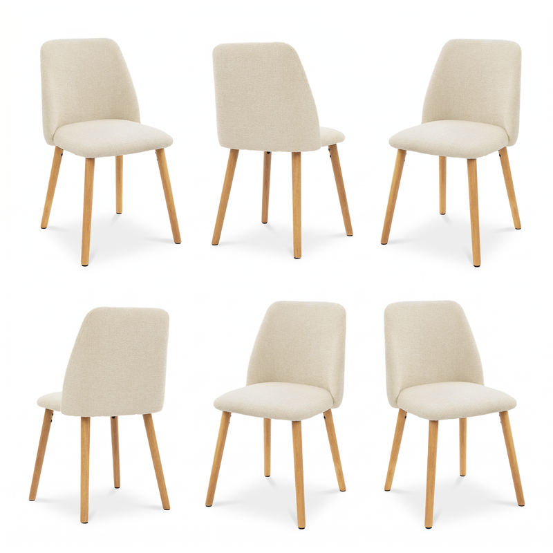 Set of Dining Chairs - Multiple Angles