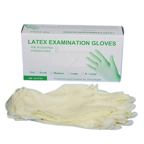 Gloves Latex Prepowdered Medium 100s