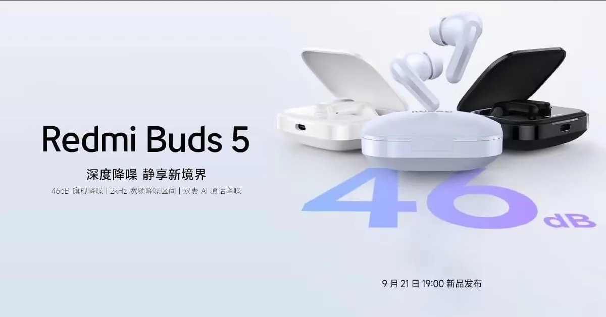 Xiaomi entrega sus nuevos audífonos con cancelación de ruido y superbaratos