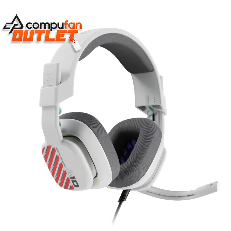 OUTLET - AURICULARES GAMER ASTRO A10 GEN 2 WHITE 3.5MM  BLANCO
