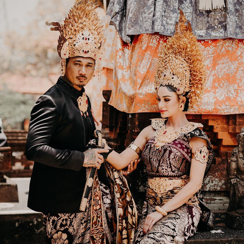 Jerinx SID dan Nora Alexandra