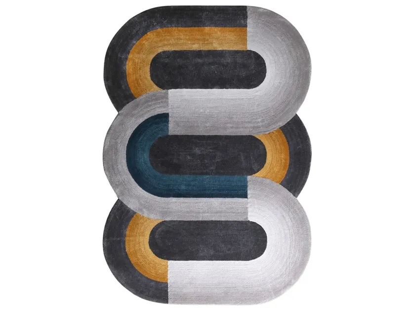 Designer Studio Viscose Wool Carpet Rug