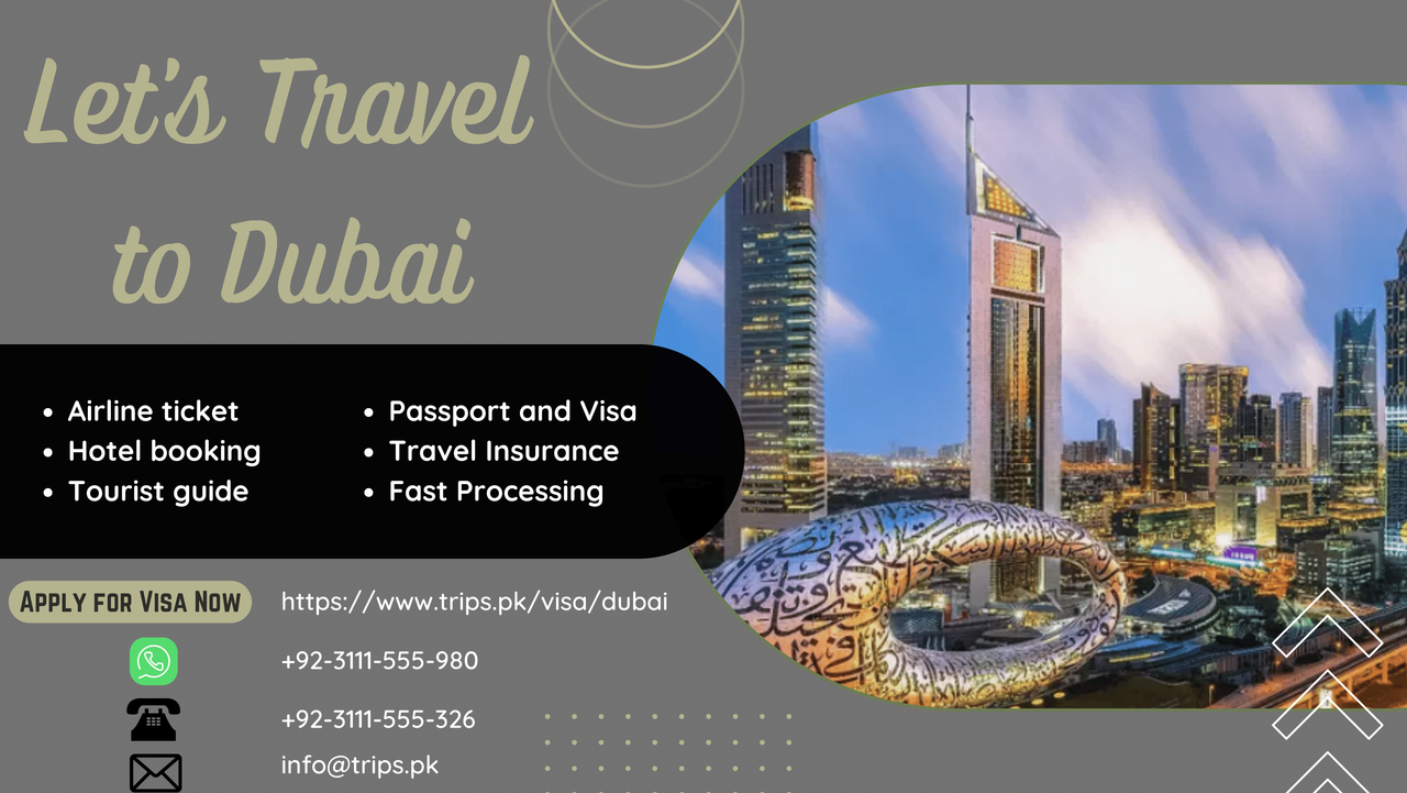 Apply Dubai visit visa from pakistan online