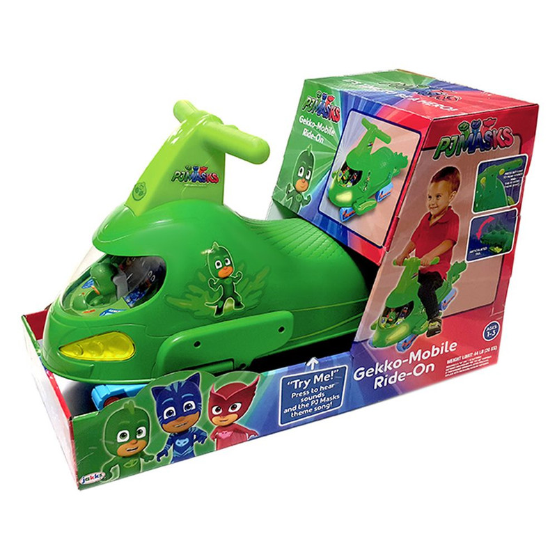 PJ Masks Gekko Mobile Ride On Green