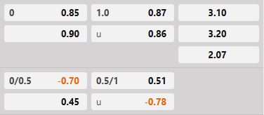 Soi kèo tài xỉu hiệp 1 Sigma Olomouc vs Malmo