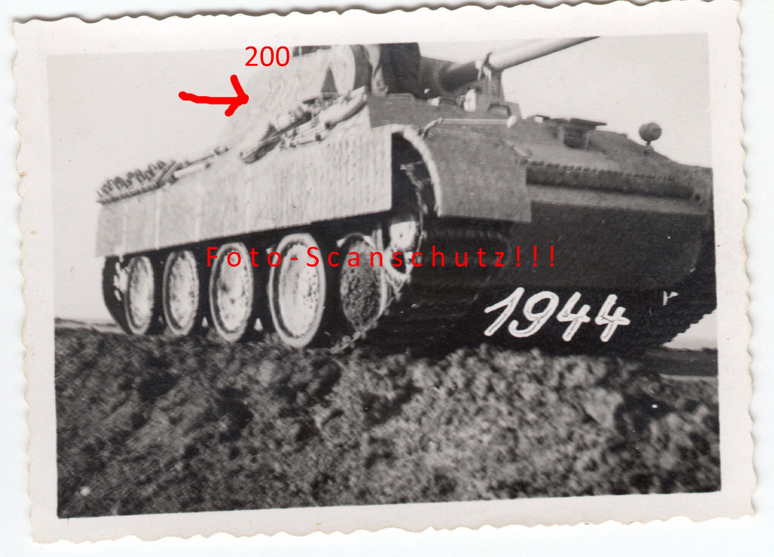 Wehrmacht Panzerkampfwagen V „Panther“ (Sd.Kfz. 171) Turm Nr.200