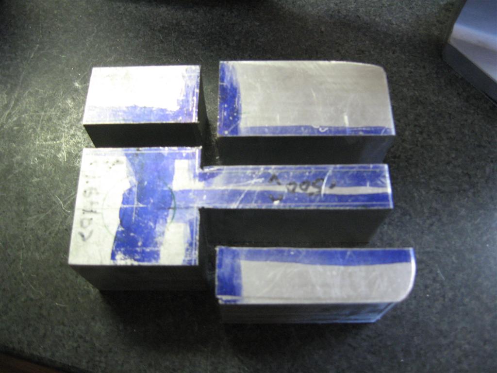After saw cut