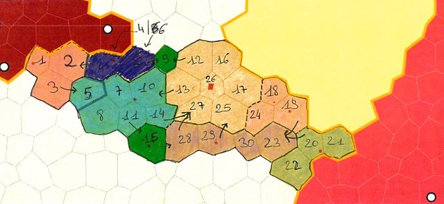 Carte Politique des Factions du Taritan Carte Politique des Factions du Taritan