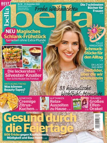 Cover: Bella Frauenzeitschrift No 52 vom 21  Dezember 2022