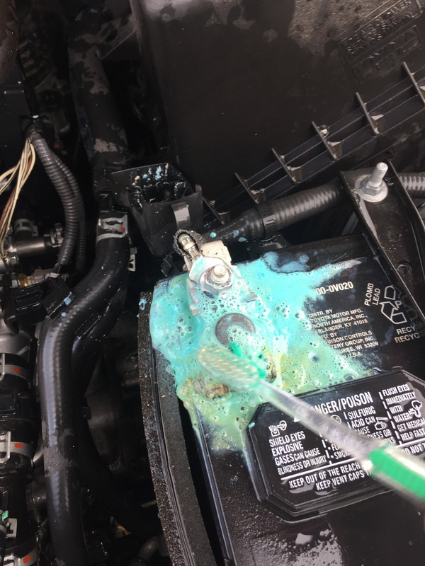 DIY - Cleaning battery terminals | Toyota Nation Forum