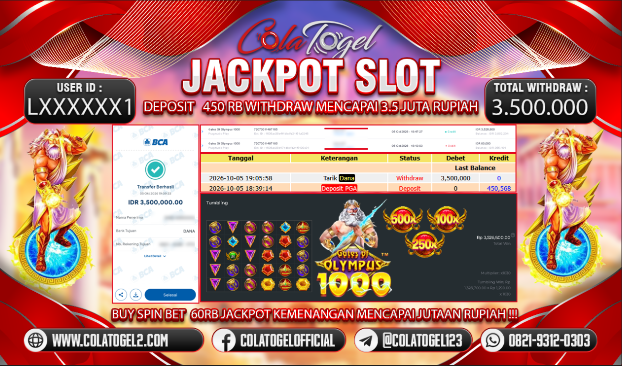 JACKPOT SLOT GACORR !!!