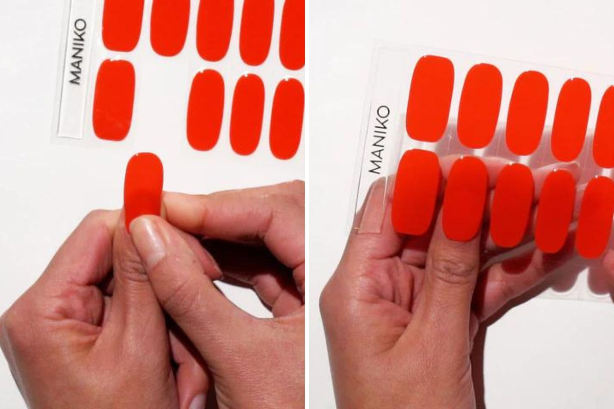 Maniko, la manicure con smalto in strisce di gel UV facile e duratura