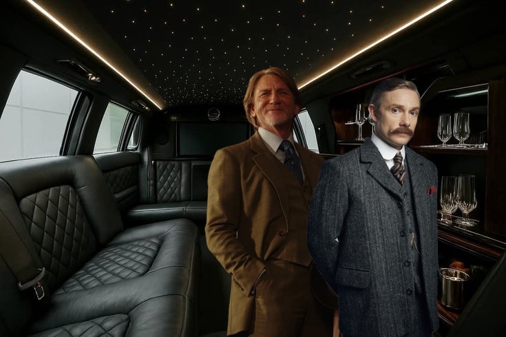 La limousine intérieur cuir