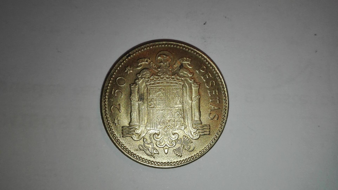 2,50 pesetas (*19-56). Estado Esañol Thumbnail-2