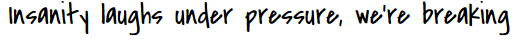 Covered by your grace font