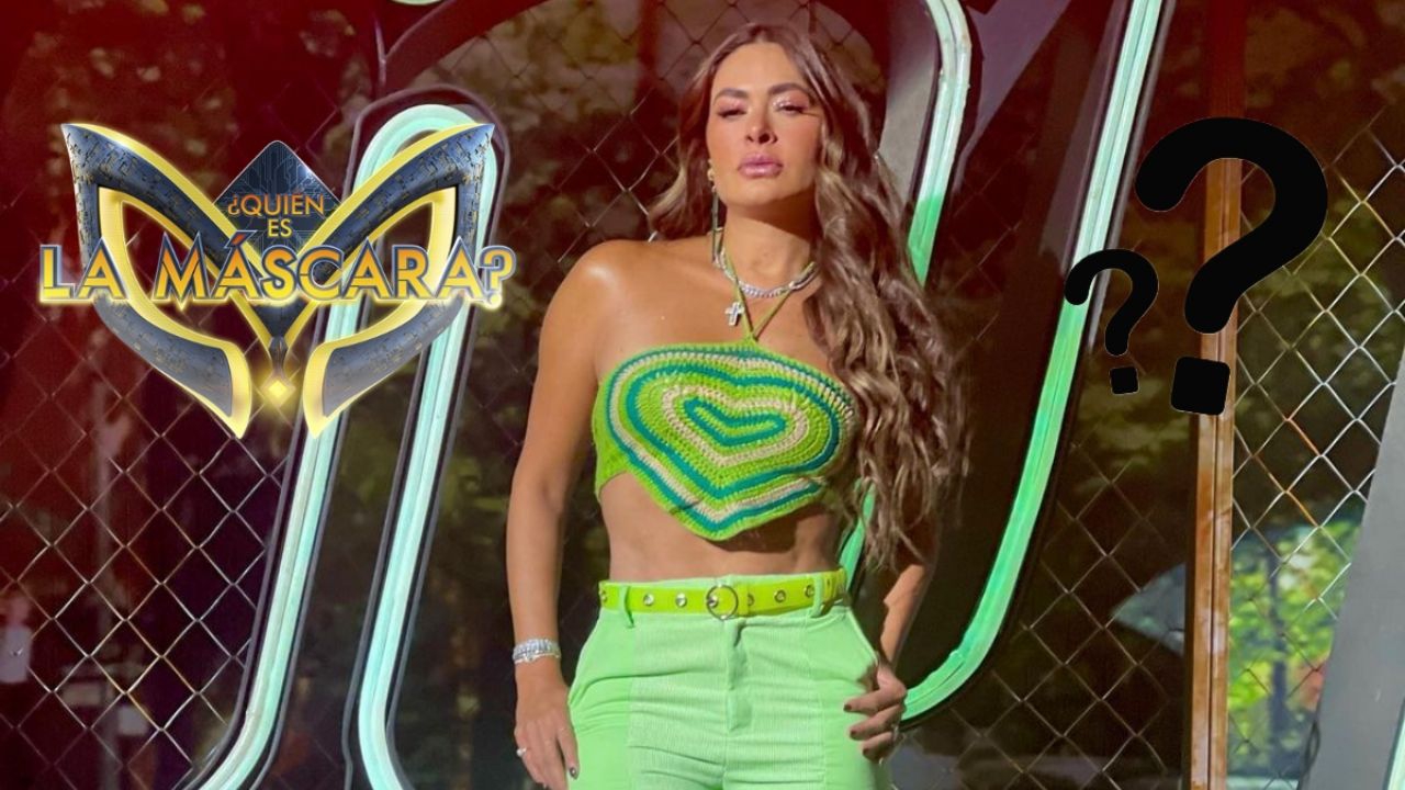 Galilea Montijo luce increíble look de lentejuelas rojas en Quién es la máscara