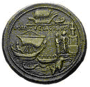 Glosario de monedas romanas. OSTIA. 19