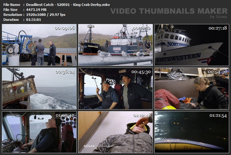 Deadliest Catch - S20E01 - King Crab Derby.mkv