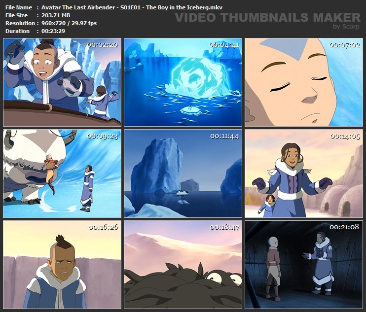 Avatar The Last Airbender - S01E01 - The Boy in the Iceberg.mkv