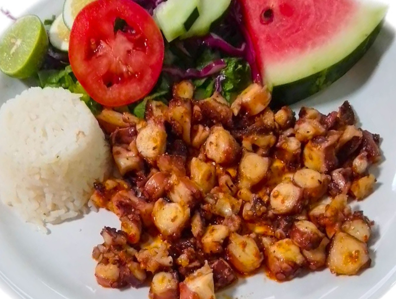 Pulpo Picado Al piquín