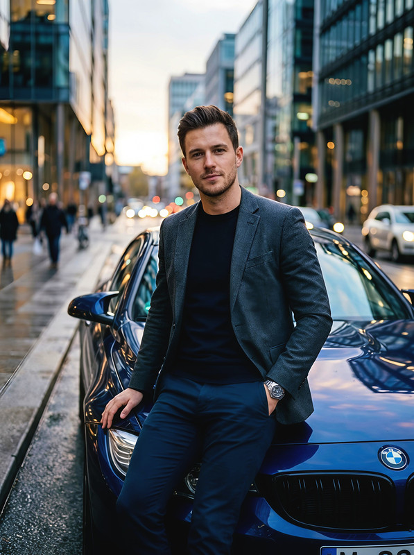 Cinematic BMW Portrait