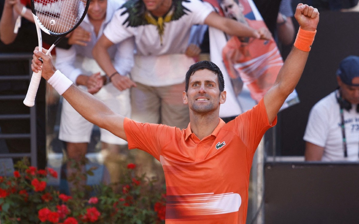 Novak Djokovic se corona en Roma por sexta ocasión