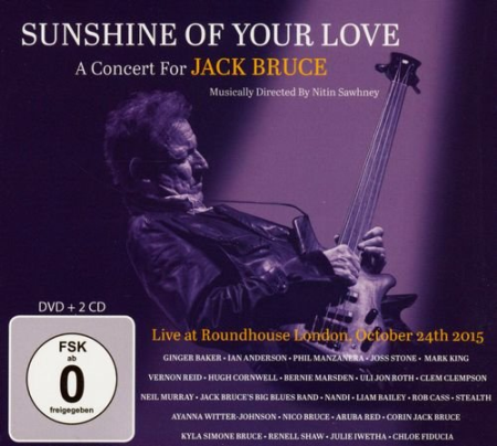 VA - Sunshine Of Your Love: A Concert For Jack Bruce [2CD Set] (2019)