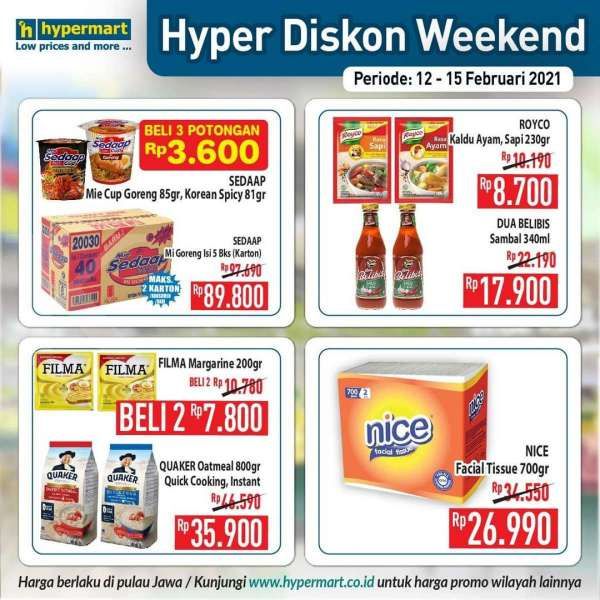 Katalog Promo Hypermart 12-15 Februari 2021