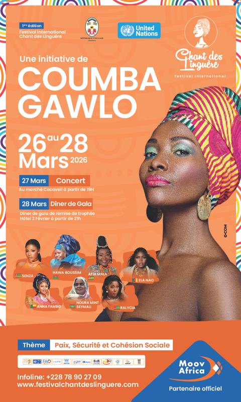 CDL Togo 2026 Affiche Officielle du Festival