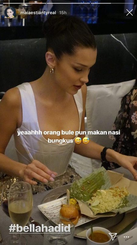 Unggahan Insta-story, Maia Estianty, Senin (26/11/2018)