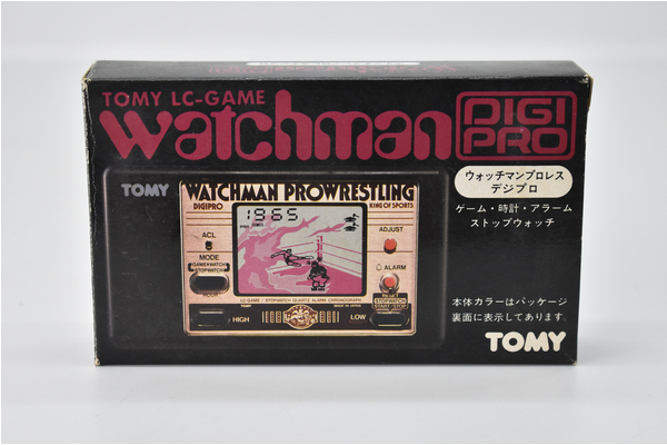 TOMY ウォッチマンプロレスデジプロ レトロ ゲームウォッチ GAME&WATEH