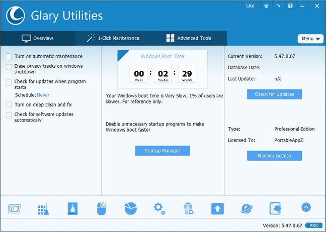 Glary Utilities Pro 5.114.0.139 Multilingual.