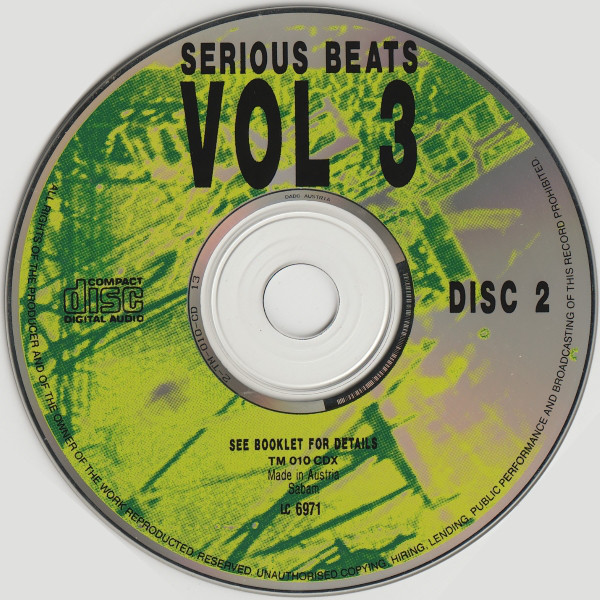 24/02/2023 - Various – Serious Beats Vol. 3 (2 x CD, Compilation)(Trance Mission – TM 010 CD)  1991 R-182797-1421854356-7463-jpeg