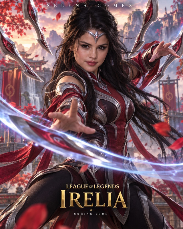 Selena Gomez Irelia