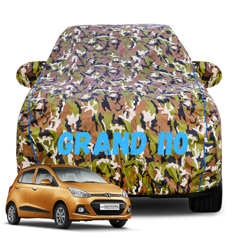 Grand i10 Army Car Cover