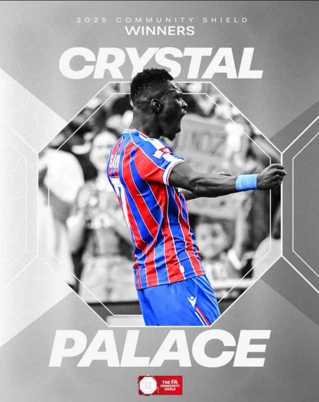 Crystal Palace juara Community Shield 2025