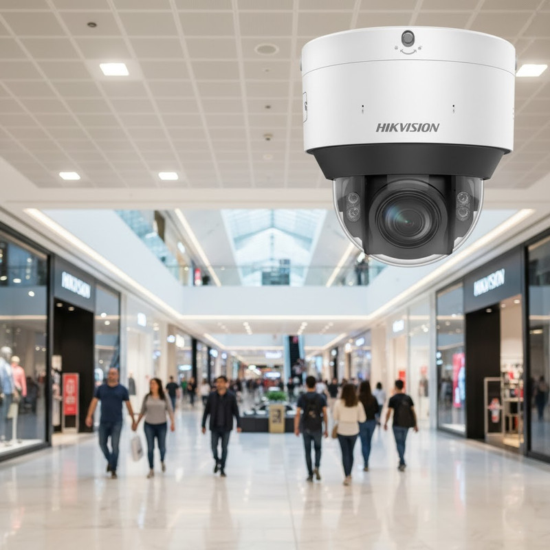 Câmera Ip Hikvision Ds-2Cd7587G0-Xzhs Dome Varifocal 8Mp Colorvu